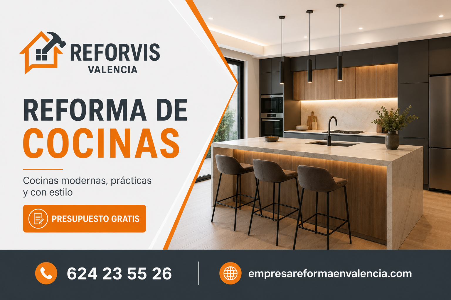 Reformas de cocinas en Valencia